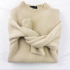 Topshop mockneck sweater